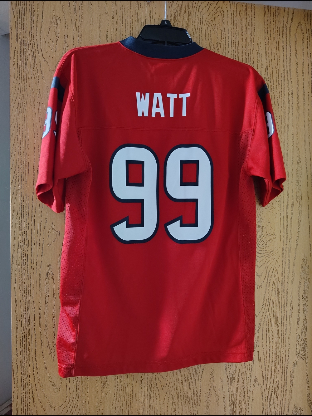 NFL Red #99 Watt Jersey